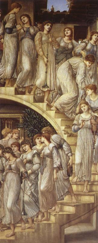 Edward Burne-Jones The golden staircase china oil painting image